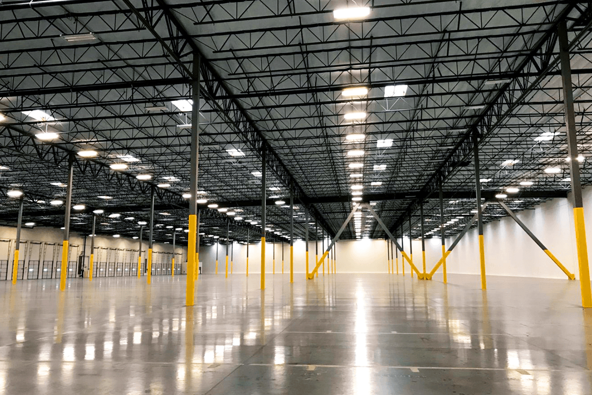 Image of empty warehouse space