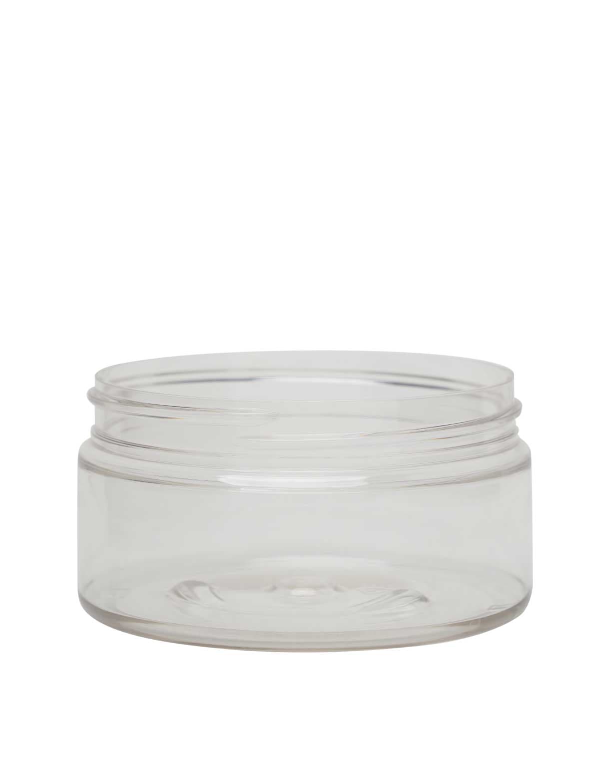 8 oz pet clear wide mouth jar 89-400