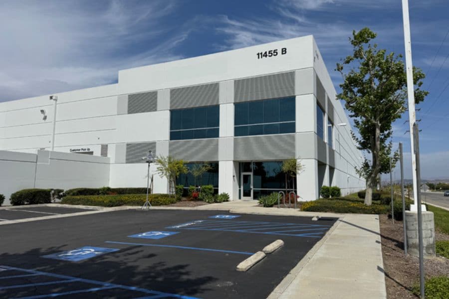 Paramount Global warehouse in Jurupa Valley, CA